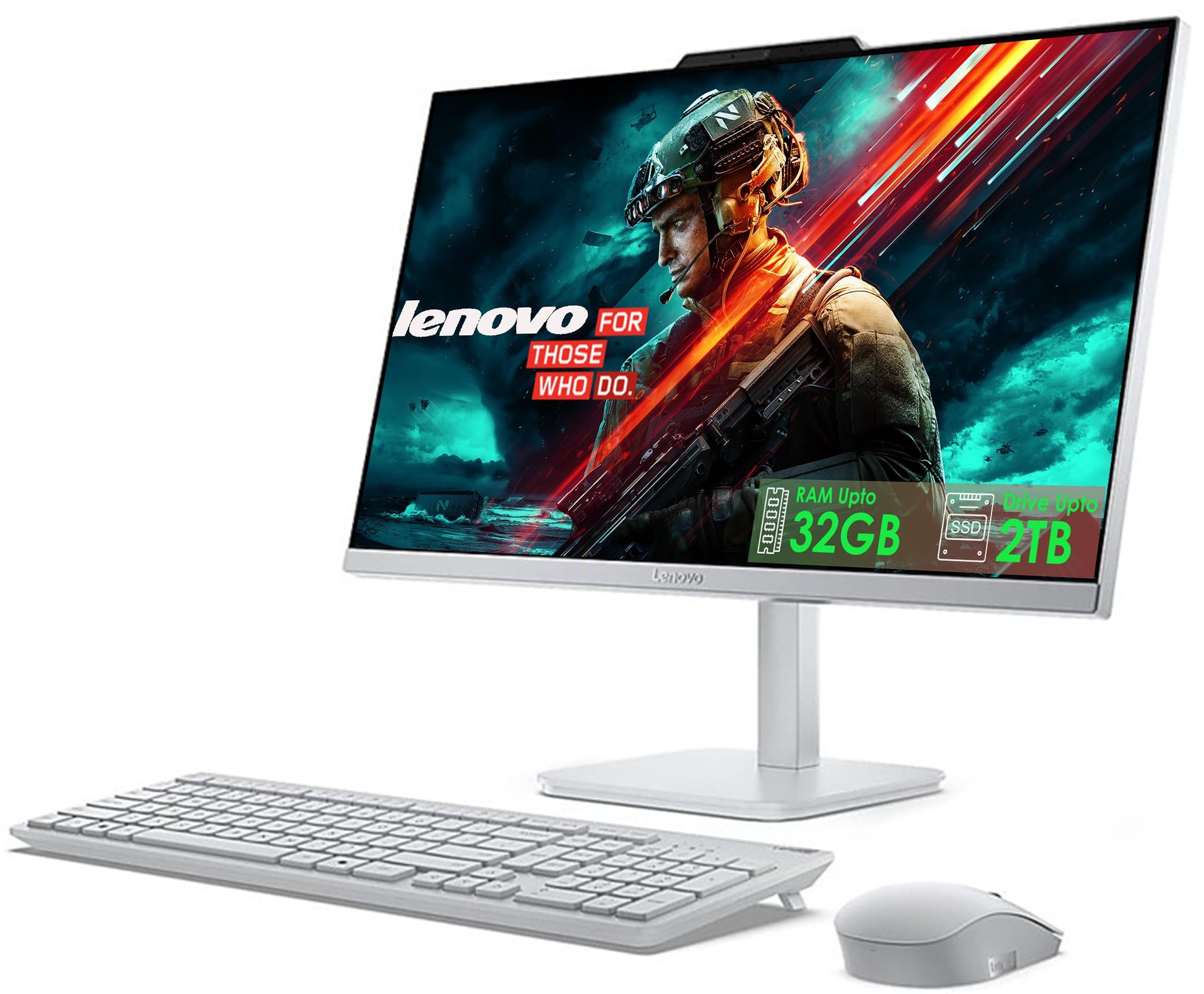 Amazon.com: Lenovo 24'' All in One Desktop with Office 365 for The